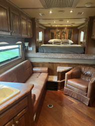 Used 2008 4-Star Trailers 3H 13' Trail Boss Conversions LQ Horse Trailer