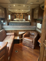 Used 2008 4-Star Trailers 3H 13' Trail Boss Conversions LQ Horse Trailer