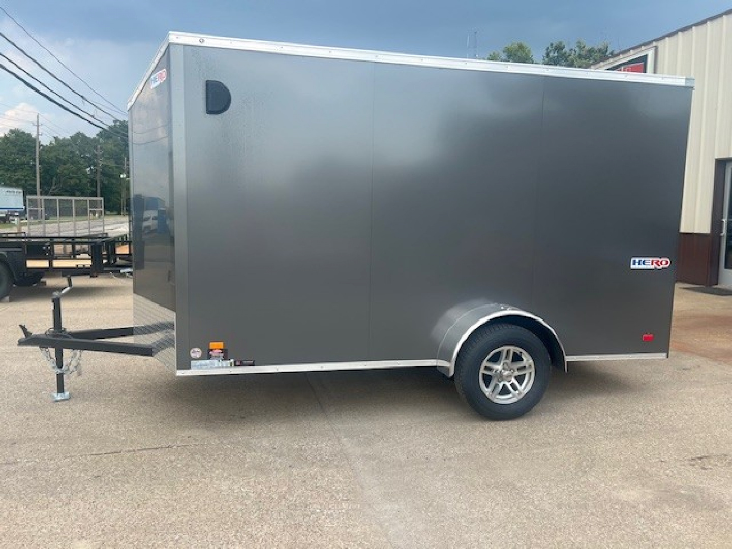 New 2025 Bravo Trailers 6x12 3K Hero 6'6" Tall Polycore