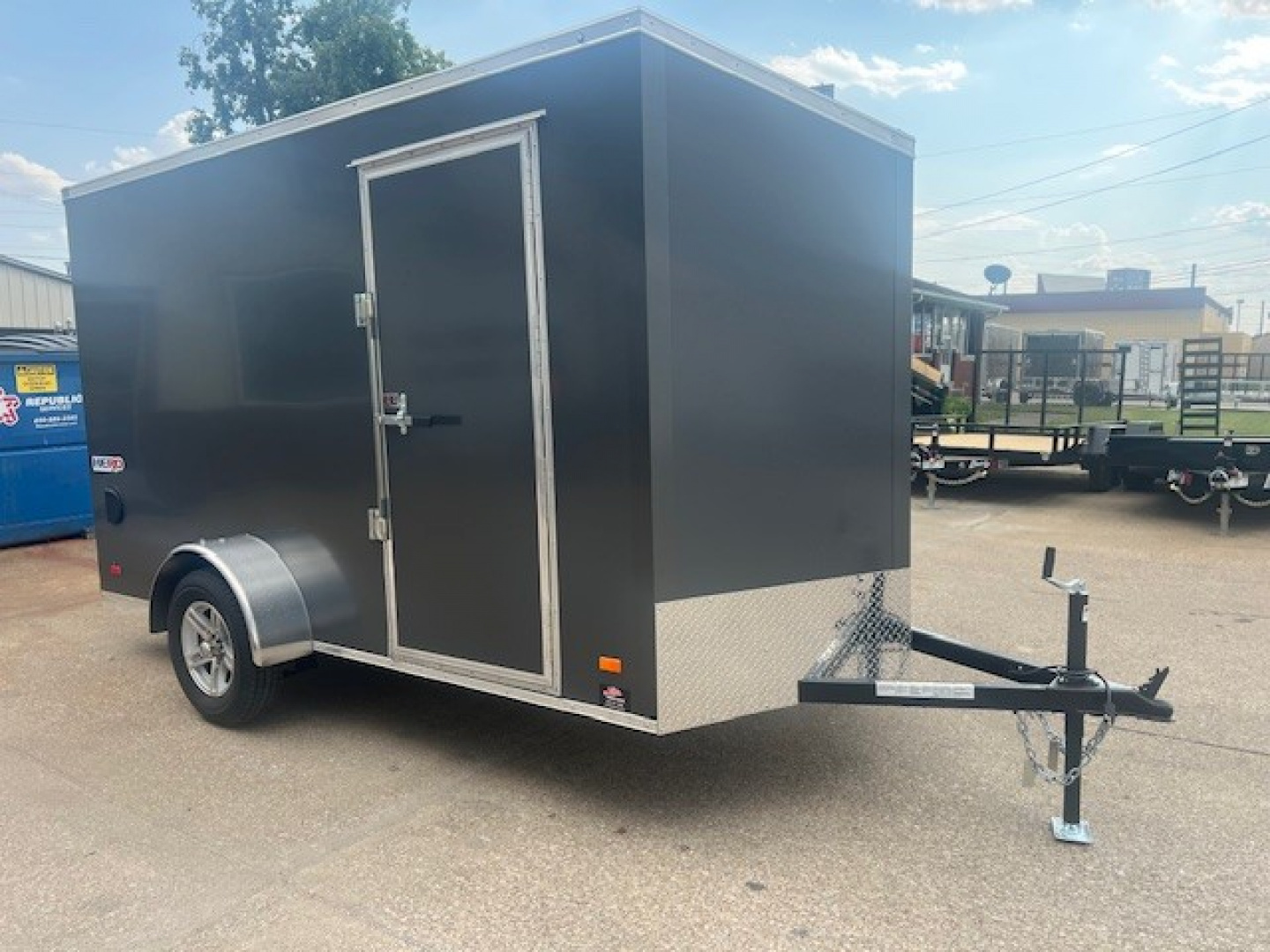 New 2025 Bravo Trailers 6x12 3K Hero 6'6" Tall Polycore