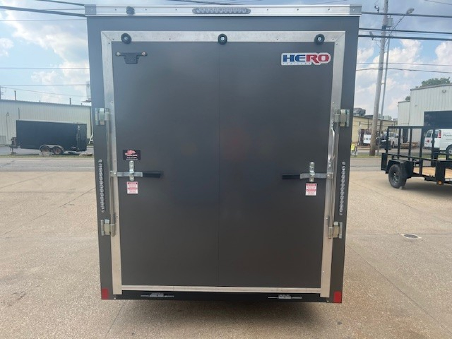 New 2025 Bravo Trailers 6x12 3K Hero 6'6" Tall Polycore