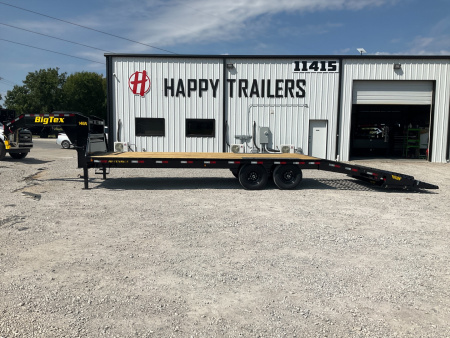 New 2026 Big Tex 102"x25' GN Tandem Axle Flatbed – 14GN