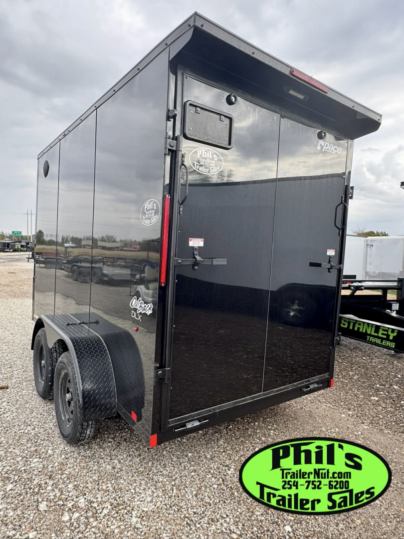 New 2026 Pace American 6X12 UPGRADED .080 EXTERIOR & REAR WING Cargo / Enclosed Trailer