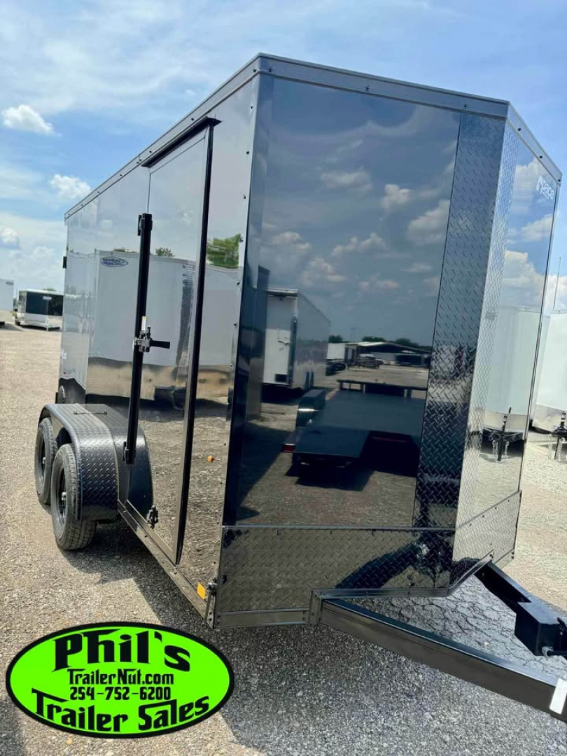 New 2026 Pace American 6X12 UPGRADED .080 EXTERIOR & REAR WING Cargo / Enclosed Trailer