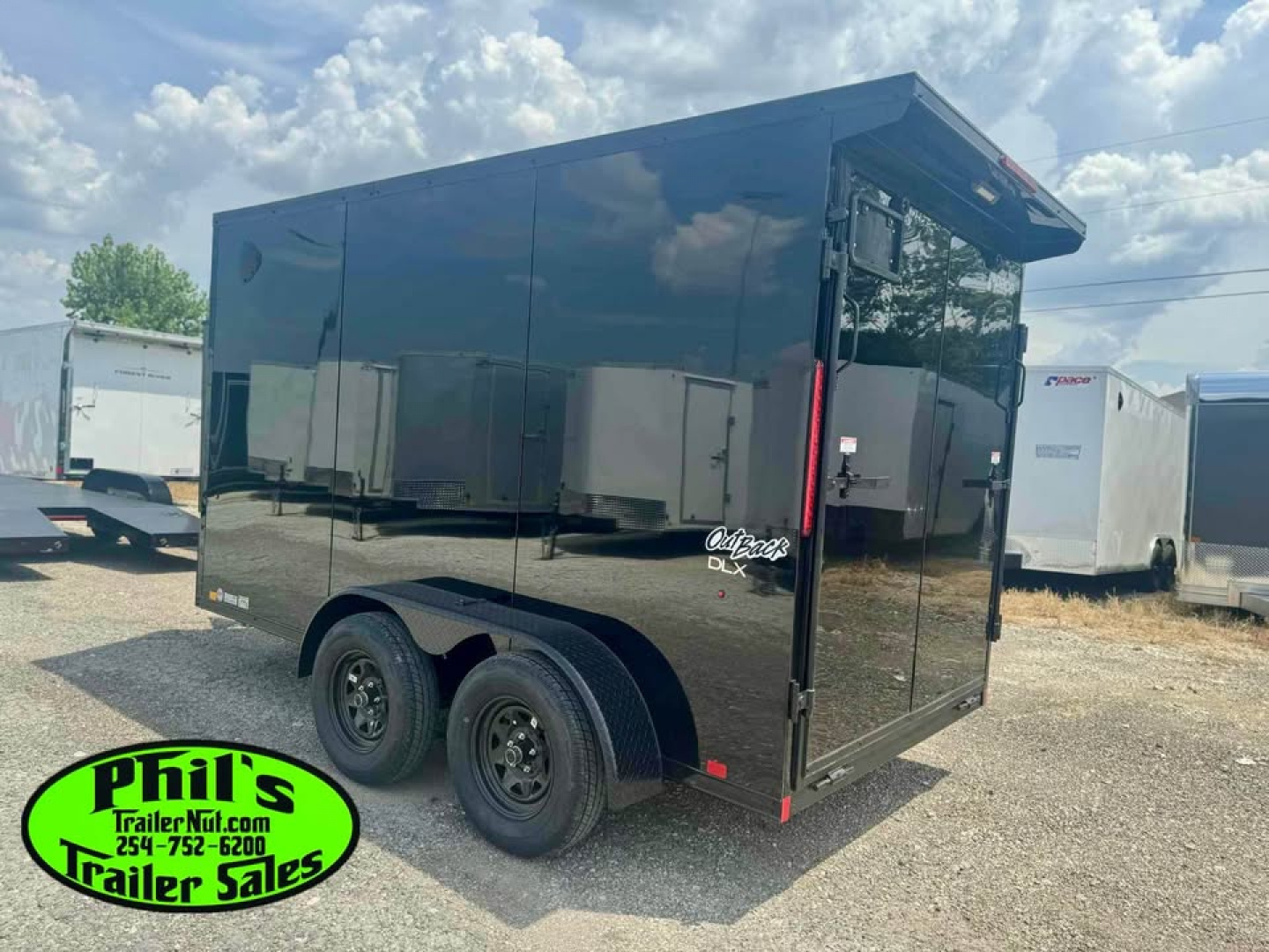 New 2026 Pace American 6X12 UPGRADED .080 EXTERIOR & REAR WING Cargo / Enclosed Trailer