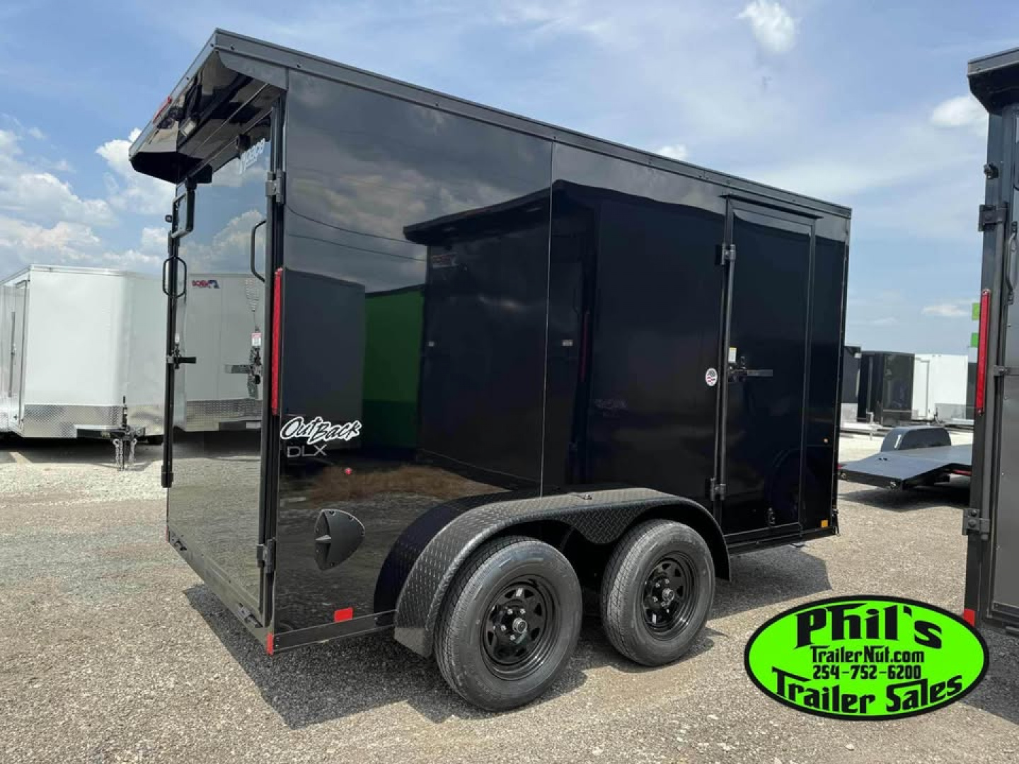 New 2026 Pace American 6X12 UPGRADED .080 EXTERIOR & REAR WING Cargo / Enclosed Trailer