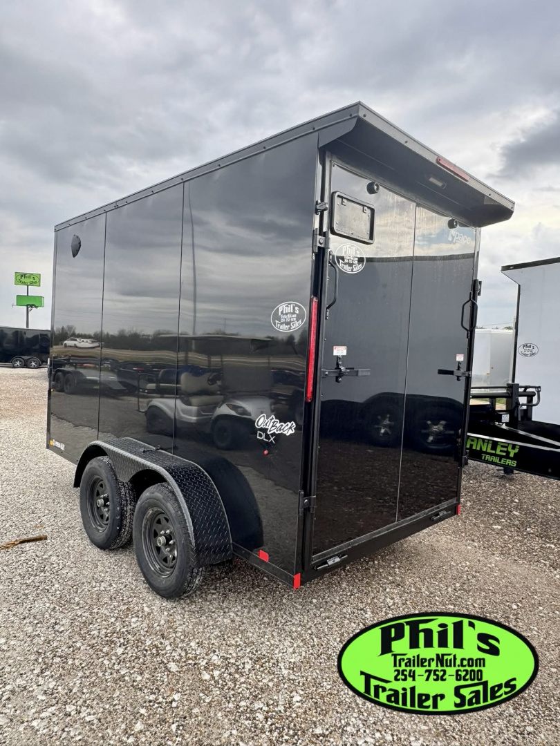 New 2026 Pace American 6X12 UPGRADED .080 EXTERIOR & REAR WING Cargo / Enclosed Trailer