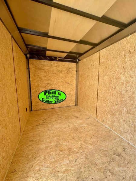 New 2026 Pace American 6X12 UPGRADED .080 EXTERIOR & REAR WING Cargo / Enclosed Trailer