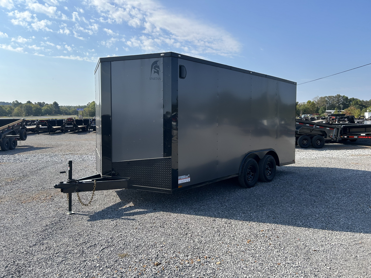 New 2025 Spartan 8.5'x16' 7k Enclosed Trailer