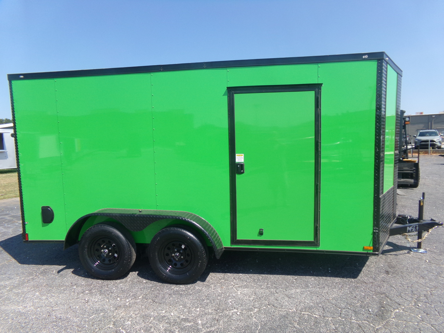 New 2026 Titanium Cargo 7X14 Cargo / Enclosed Trailer