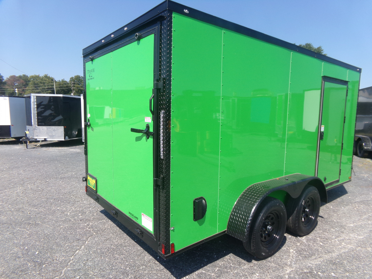 New 2026 Titanium Cargo 7X14 Cargo / Enclosed Trailer