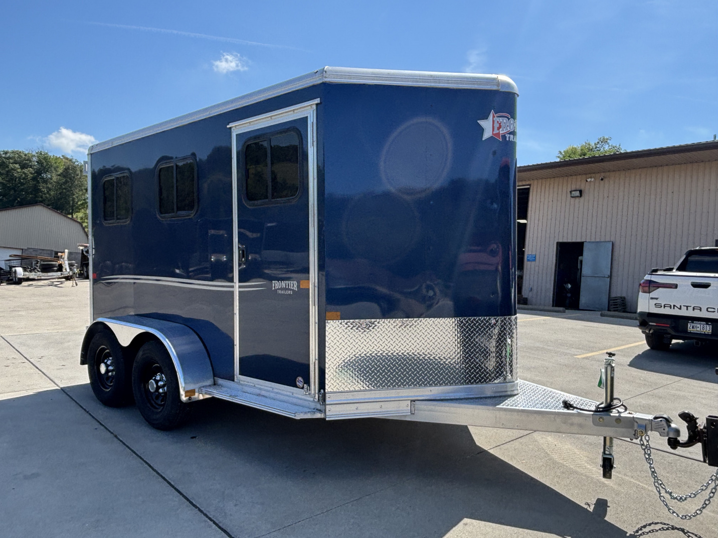 New 2026 Frontier Trailers Strider Series 2 Horse Bumper Pull 6'8