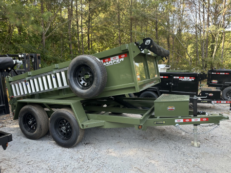 New 2026 PROSPECTOR 6X10 10K TANDEM AXLE DUMP TRAILER WITH 2' WALLS AND SPARE TIRE