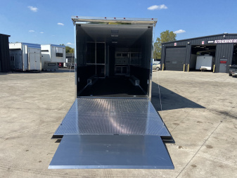 New 2026 Vintage Race Trailer with Bath 34'
