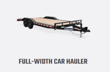 New 2025 Sure-Trac 102 x 22 (20+2) 14K Full Width Car Hauler