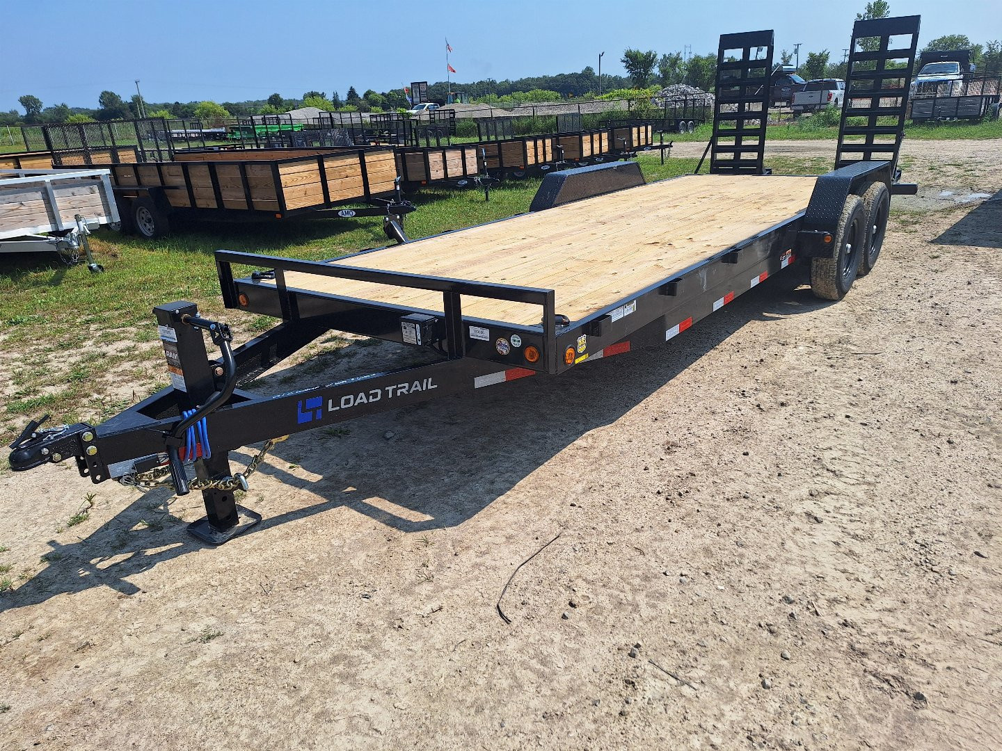 New 2026 Load Trail 83x22' 14K W/ HD RAMPS Equipment Trailer