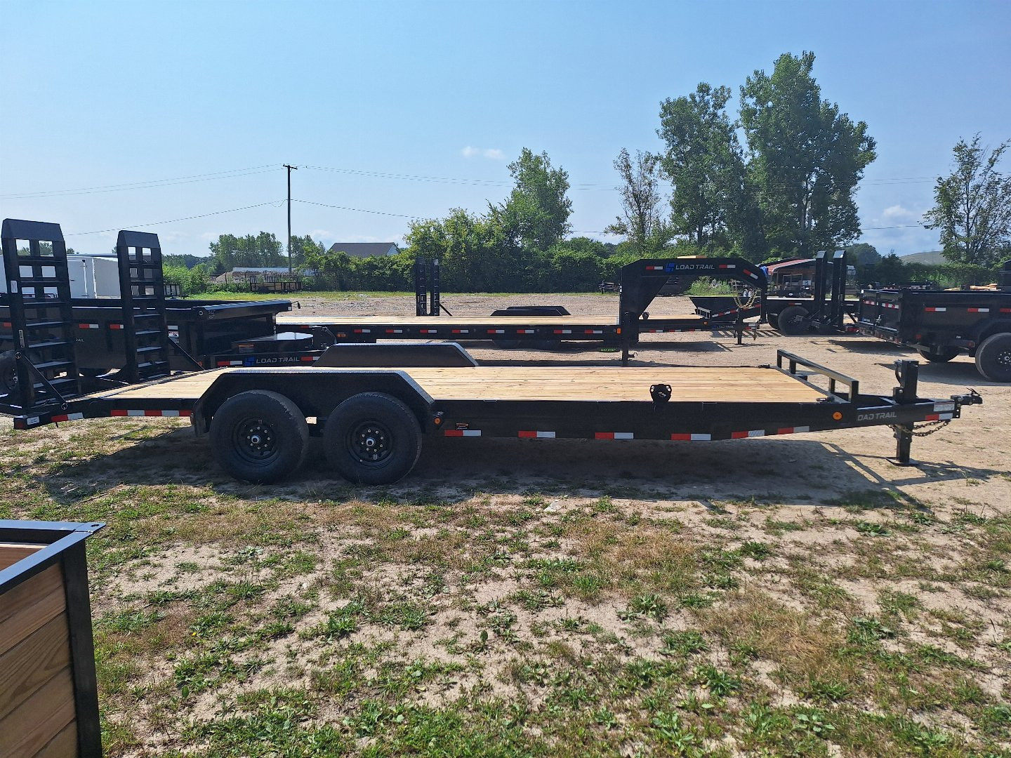 New 2026 Load Trail 83x22' 14K W/ HD RAMPS Equipment Trailer