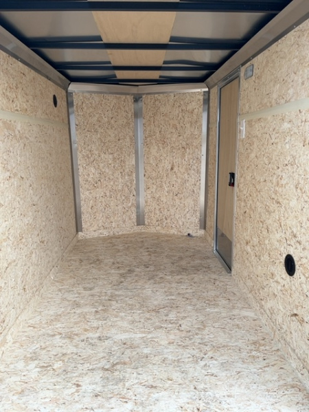 New 2026 Cargo Express EX DLX 5' x 8' 3K Idler Ramp Door Cargo / Enclosed Trailer