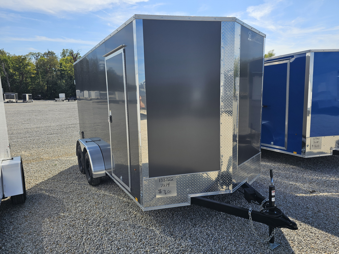 New 2026 Cargo Express EX DLX 7 x 14 7K Double Rear Door Cargo / Enclosed Trailer