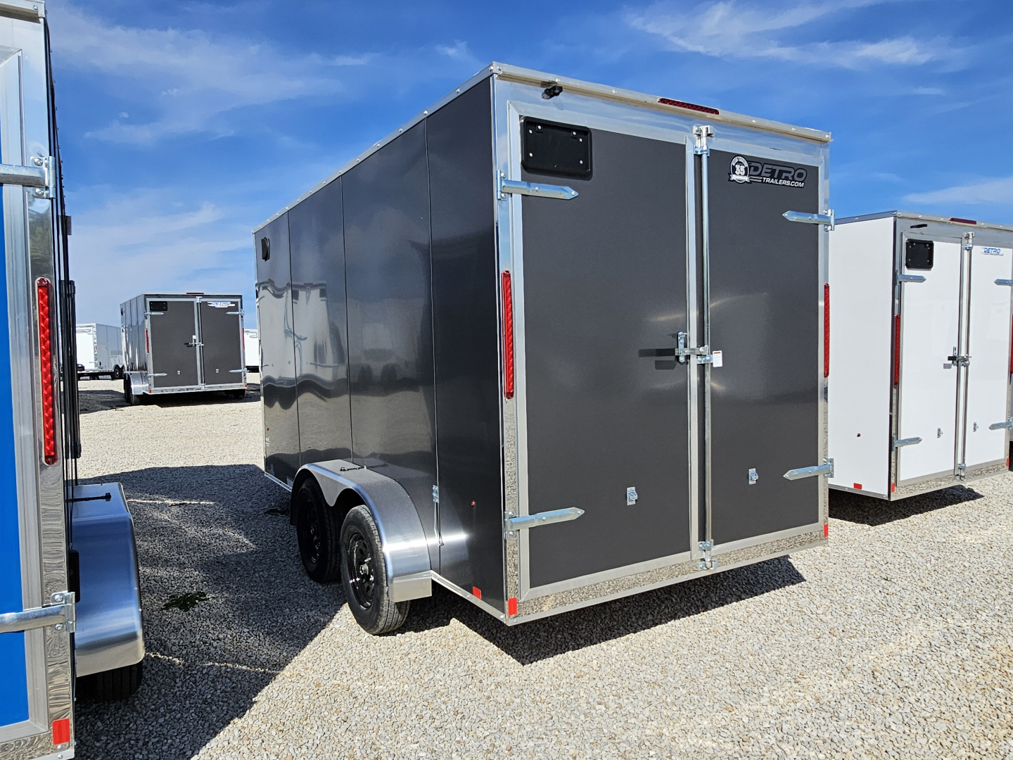 New 2026 Cargo Express EX DLX 7 x 14 7K Double Rear Door Cargo / Enclosed Trailer