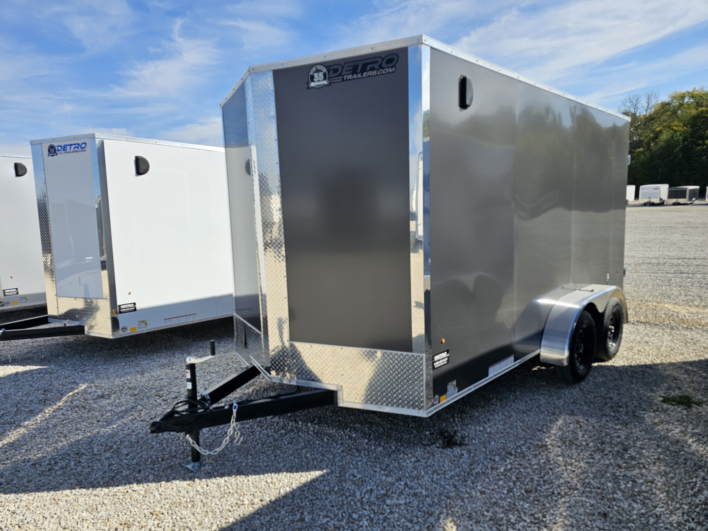 New 2026 Cargo Express EX DLX 7 x 14 7K Double Rear Door Cargo / Enclosed Trailer