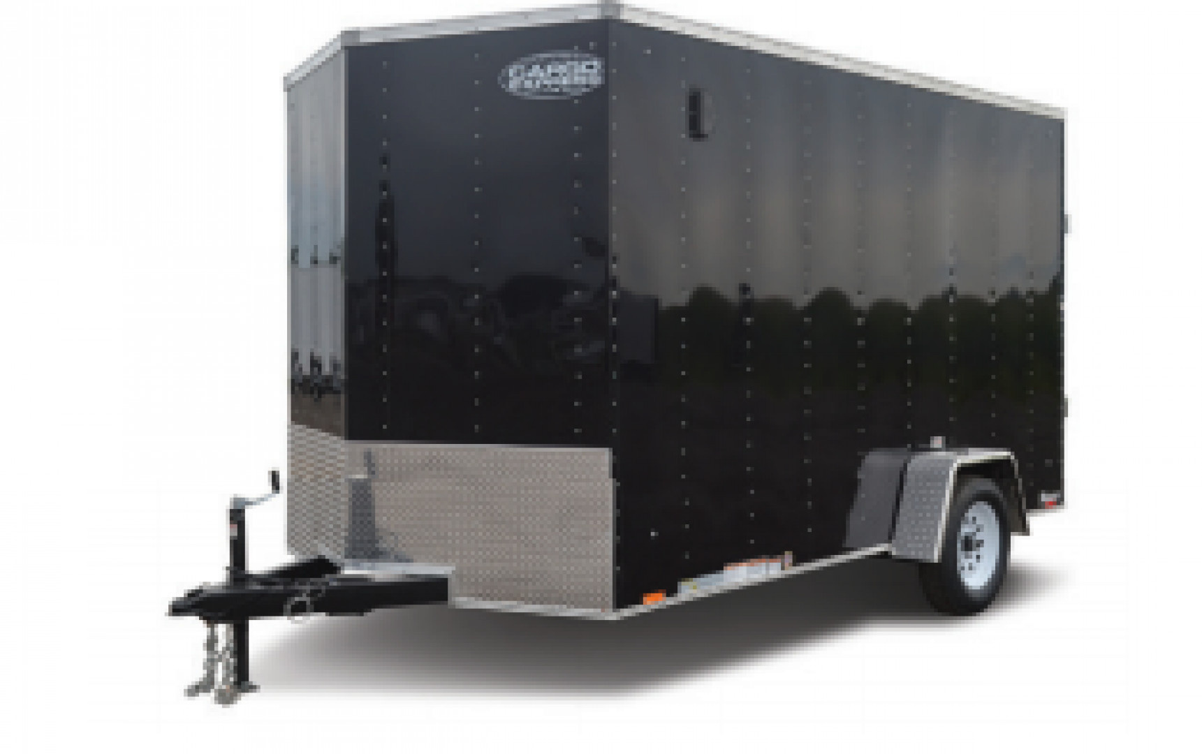 New 2026 Cargo Express EX DLX 5' x 8' 3K Idler Double Rear Door Enclosed Cargo Trailer