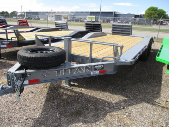 New 2026 Titan Trailer Flatbed Flatbed Trailer 8'6 X 21