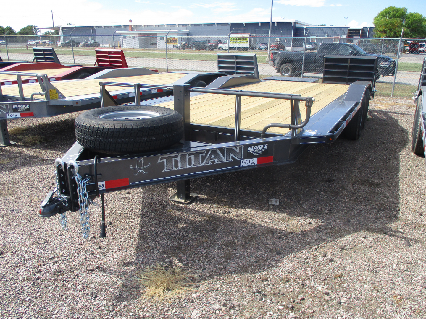 New 2026 Titan Trailer Flatbed Flatbed Trailer 8'6 x 21