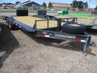 New 2026 Titan Trailer Flatbed Flatbed Trailer 8'6 x 21