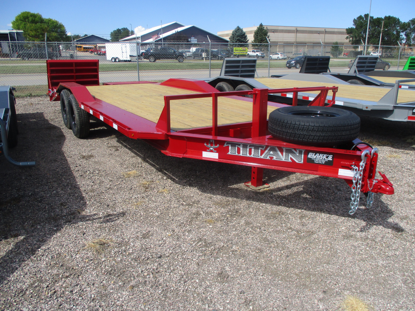 New 2026 Titan Trailer Flatbed Flatbed Trailer 8'6 x 21