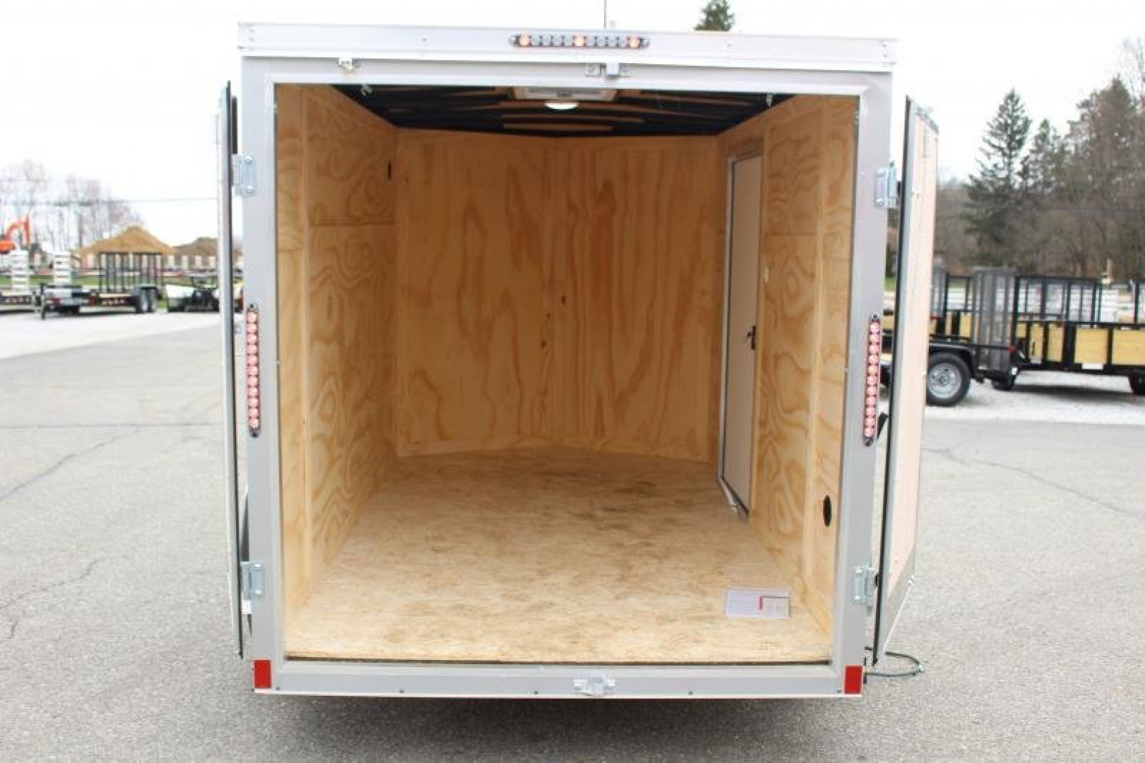 New 2026 Darkhorse Cargo 6' x 10' Enclosed Trailer - Double Rear Door - 6' Interior Height - 2990# GVW