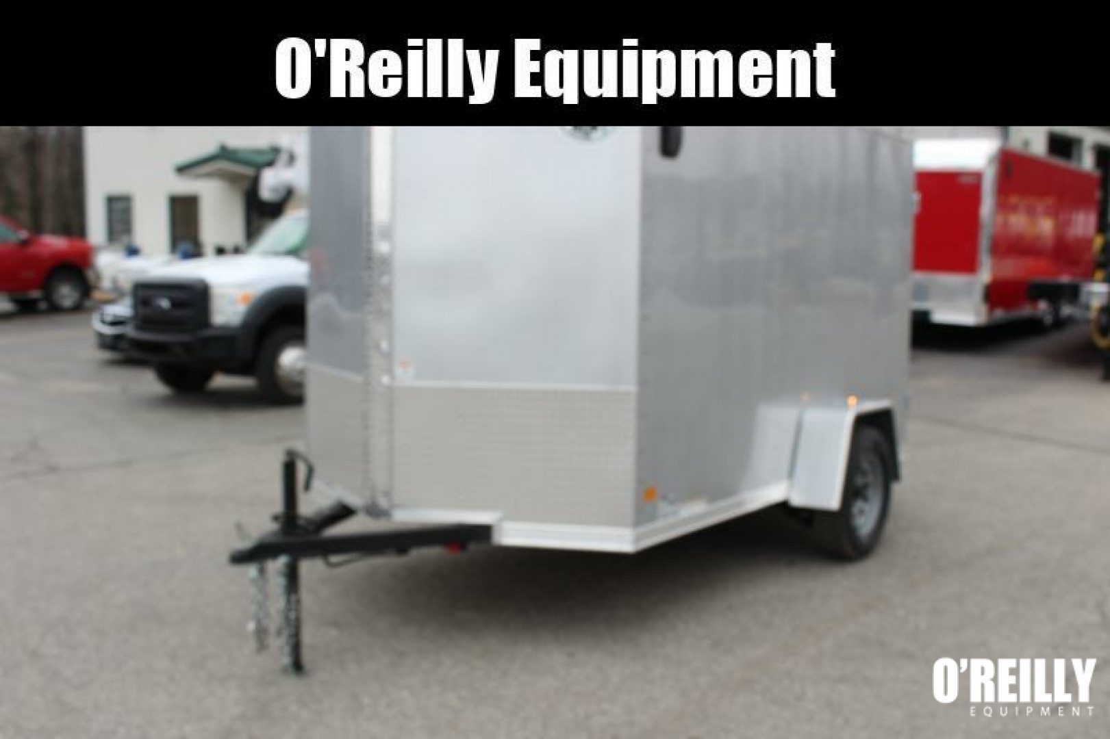 New 2026 Darkhorse Cargo 6' x 10' Enclosed Trailer - Double Rear Door - 6' Interior Height - 2990# GVW