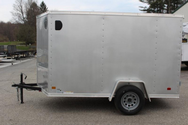 New 2026 Darkhorse Cargo 6' x 10' Enclosed Trailer - Double Rear Door - 6' Interior Height - 2990# GVW