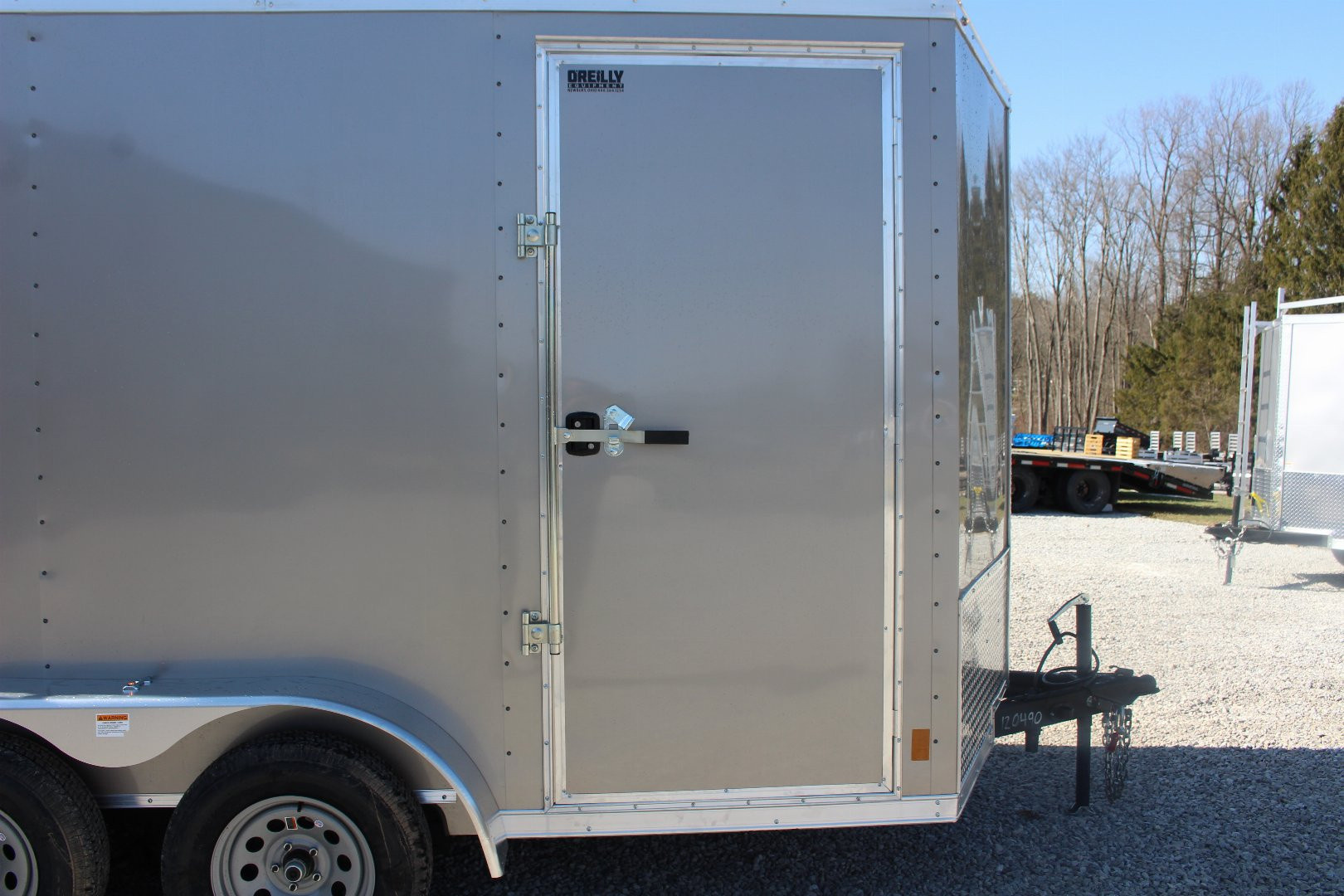 New 2026 Darkhorse Cargo 7' x 12' Enclosed Trailer - Ramp Door - 7' Interior Height - 7000# GVW