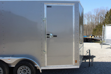 New 2026 Darkhorse Cargo 7' x 12' Enclosed Trailer - Ramp Door - 7' Interior Height - 7000# GVW