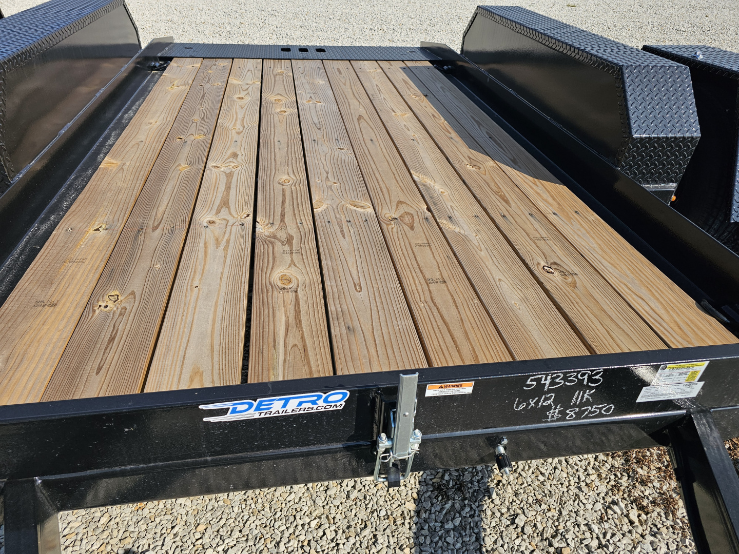 New 2025 CAM SUPERLINE 5CAM612FTT 6 x 12 11K Tilt Trailer