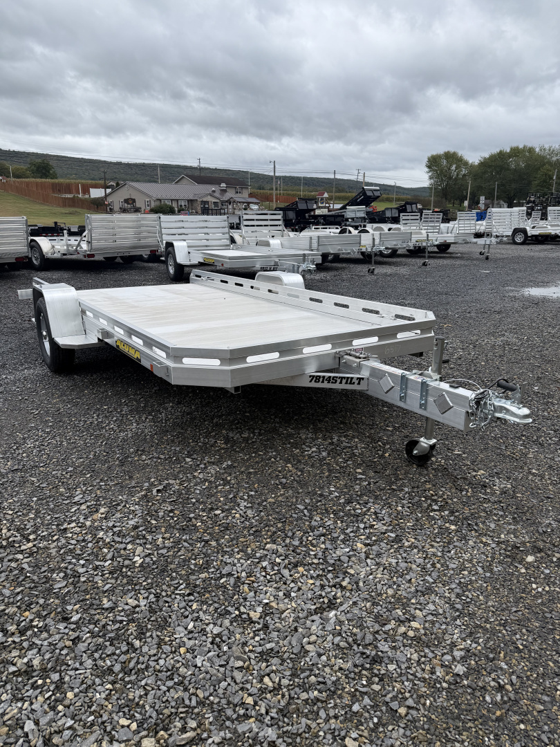 New 2026 ALUMA 7814S-TILT Utility Trailer
