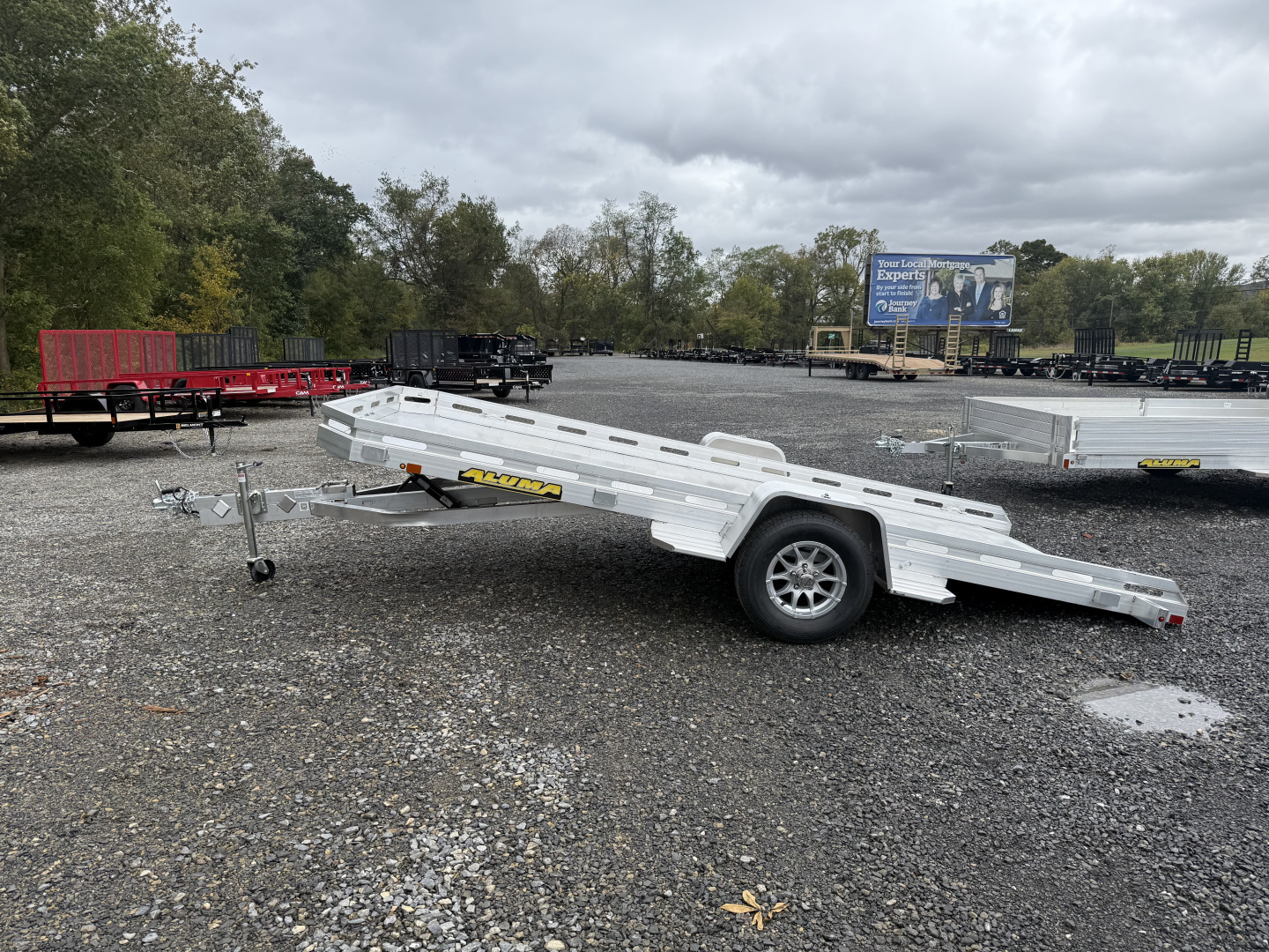 New 2026 ALUMA 7814S-TILT Utility Trailer