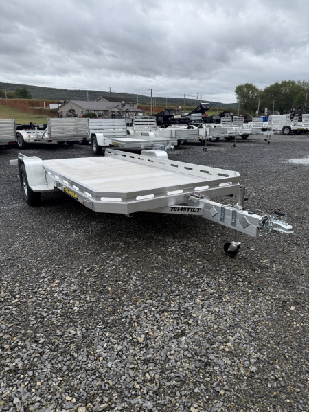 New 2026 ALUMA 7814S-TILT Utility Trailer
