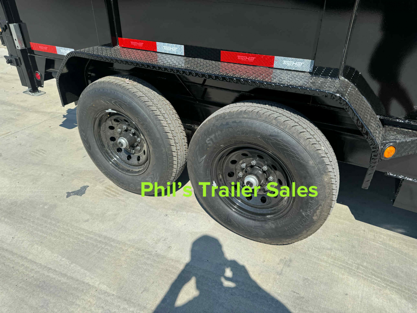 New 2026 Top Hat 14' DUMP TRAILER WITH 3' SIDES EQUIPMENT TRAILER Dump Trailer