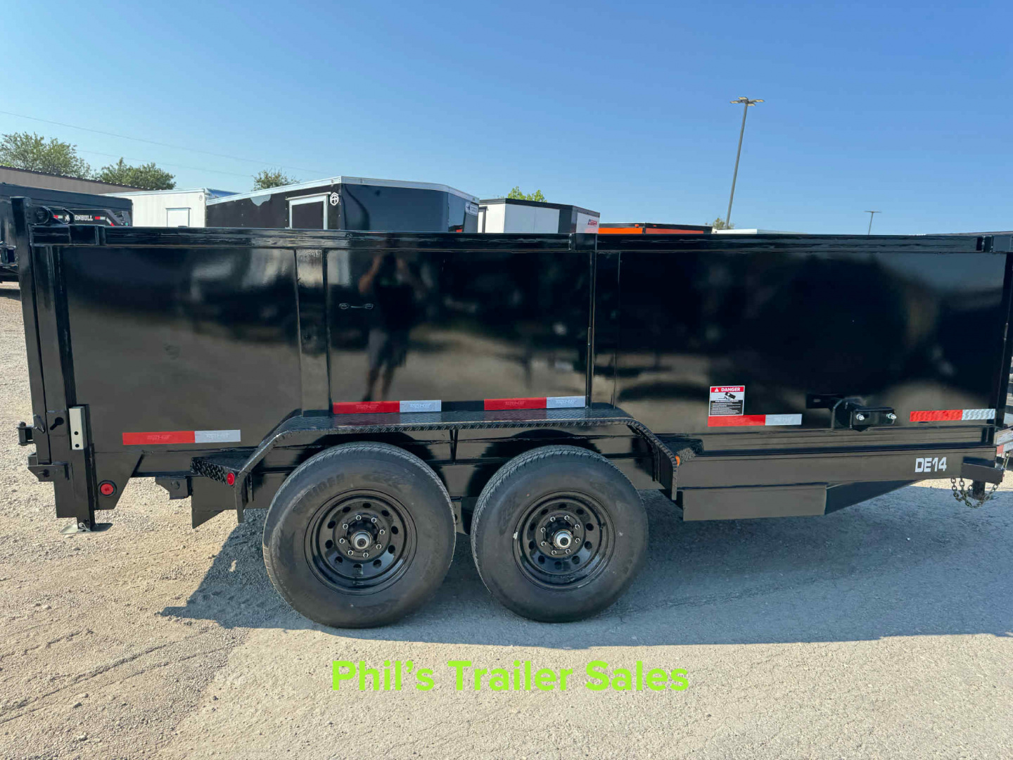 New 2026 Top Hat 14' DUMP TRAILER WITH 3' SIDES EQUIPMENT TRAILER Dump Trailer