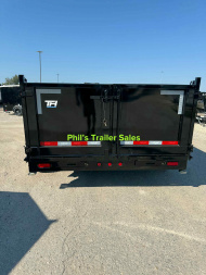 New 2026 Top Hat 14' DUMP TRAILER WITH 3' SIDES EQUIPMENT TRAILER Dump Trailer