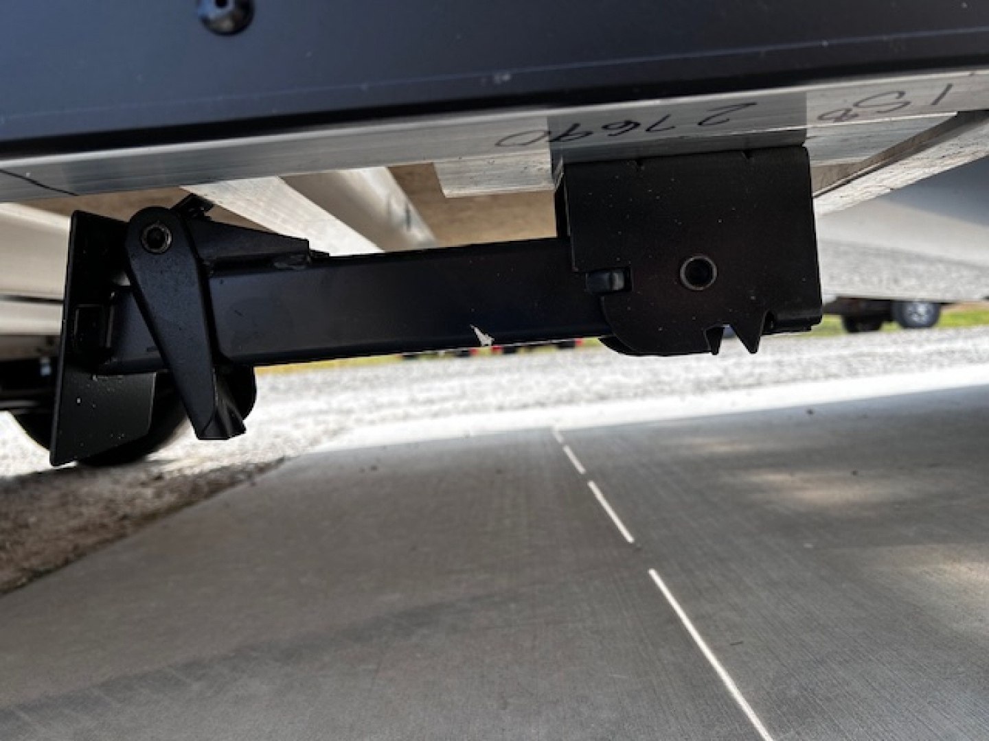 New 2026 Discovery Trailers 7X16 Blackout pack 7' interior ramp door ALUMINUM FRAME .080 ALUMITEC EXTERIOR UTV ESCAPE DOOR, BLACKOUT PACK