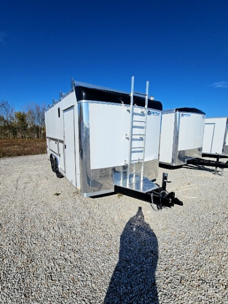 New 2026 CARGO EXPRESS CXT STABLE 8.5' x 16' 10K BULLNOSE TOOL CRIB TRAILER