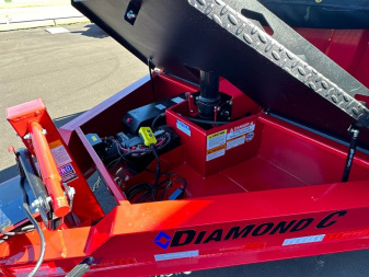 New 2023 Diamond C Trailers LPT Dump Trailer