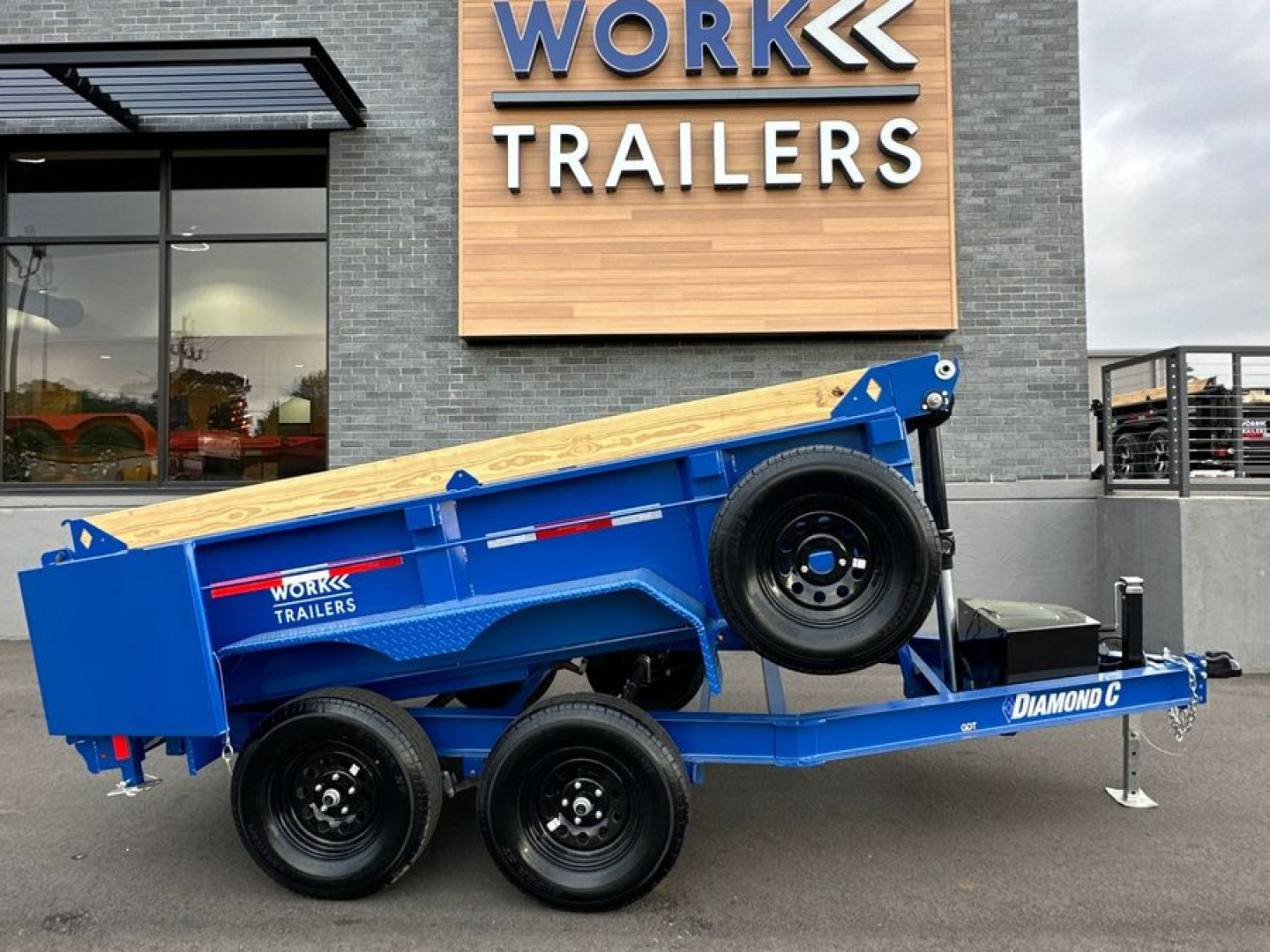 New 2024 Diamond C Trailers GDT Dump Trailer