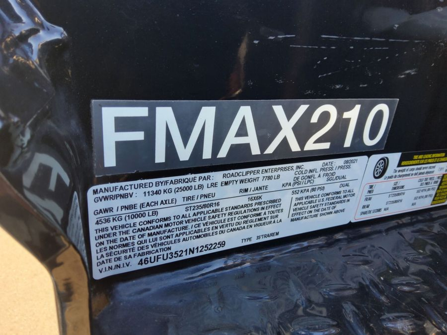 Used 2022 Diamond C Trailers FMAX Gooseneck Bodies