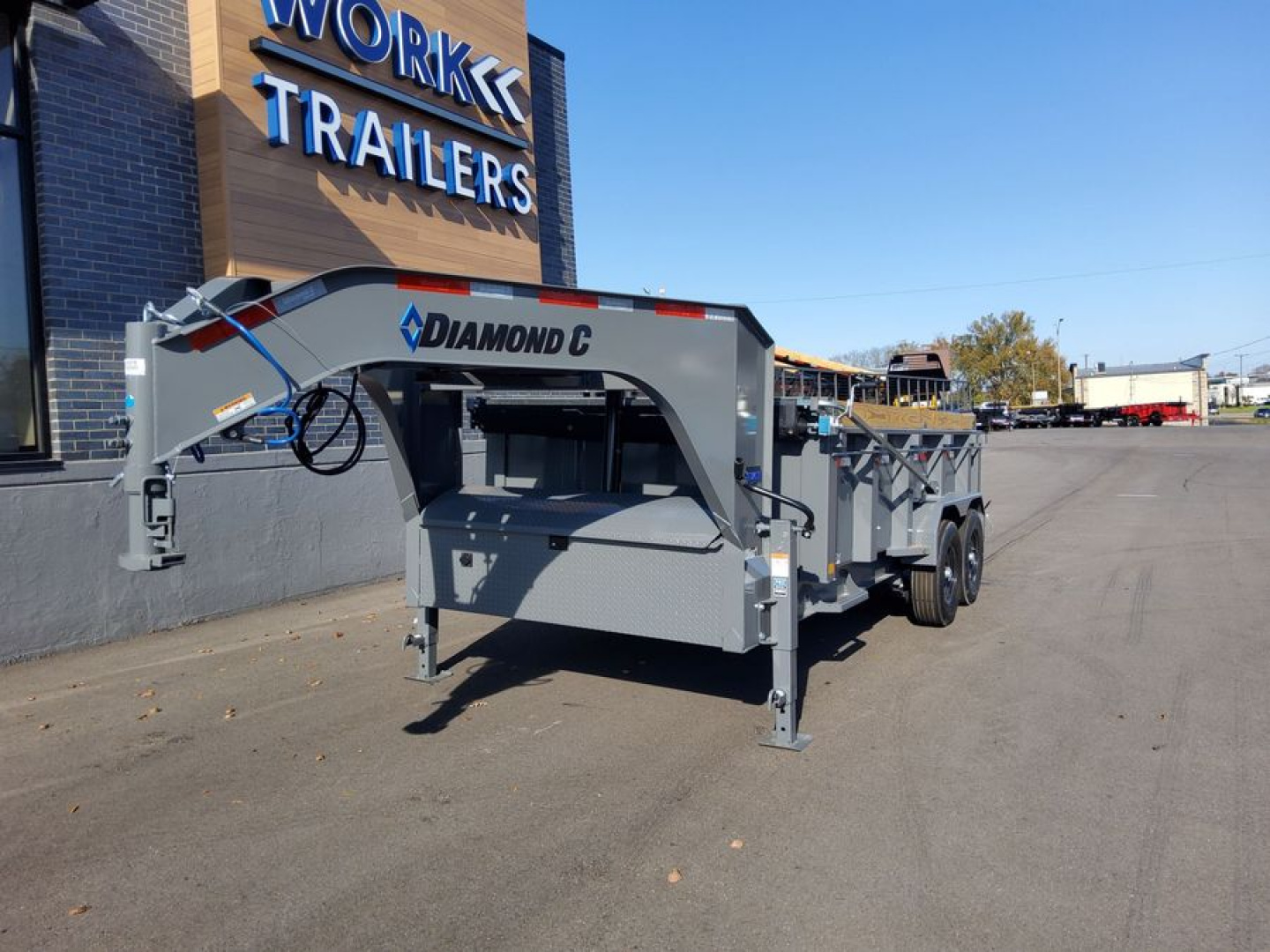 New 2025 Diamond C Trailers LPT Dump Trailer
