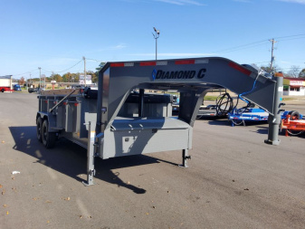 New 2025 Diamond C Trailers LPT Dump Trailer
