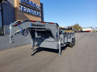 New 2025 Diamond C Trailers LPT Dump Trailer